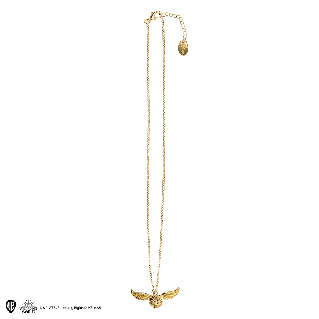 collana boccino d’oro harry potter con ali dorate
