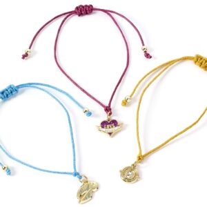 Harry Potter Golden Snitch Set Di 3 Braccialetti Amicizia The Carat Shop