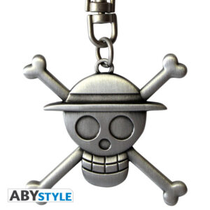 ABYstyle One Piece Luffy Skull - Portachiavi 3D Premium