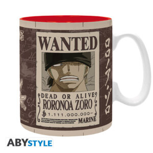 ONE PIECE Tazza Zoro Wanted 460ml ABYstyle